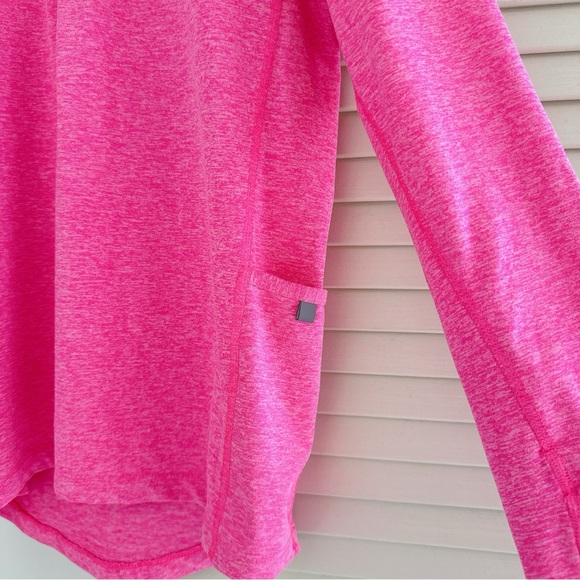 NIKE ELEMENT QUARTER ZIP PULLOVER TOP SHIRT XS BRIGHT PINK RUNNING GOLF WORKOUT - Picture 6 of 8